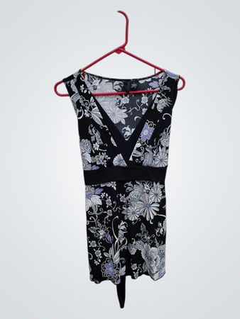 Black Floral Dress