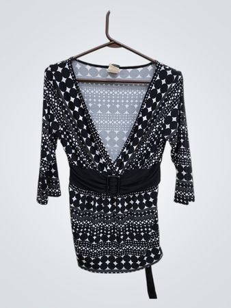 Black and White Polka Dot Dress