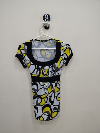 Dynamite Yellow and Black Dress