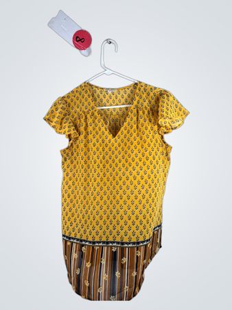Yellow Floral Dress
