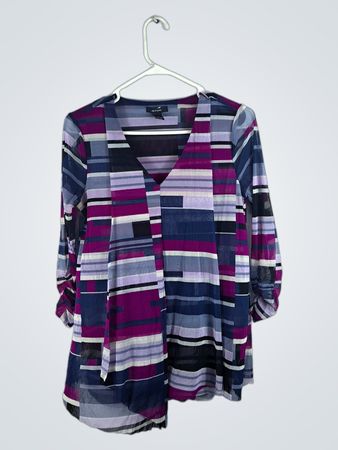 Alfani Striped Blouse
