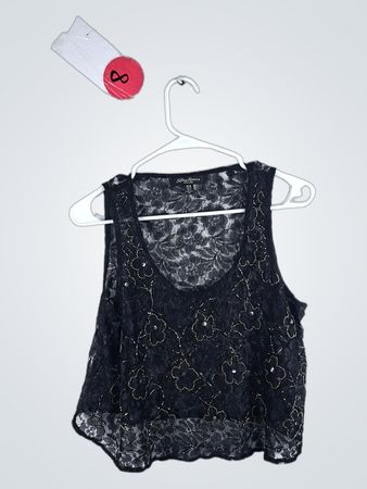 Black Lace Top