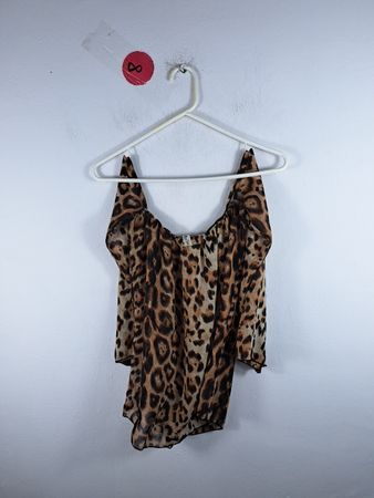 Topia leopard print blouse