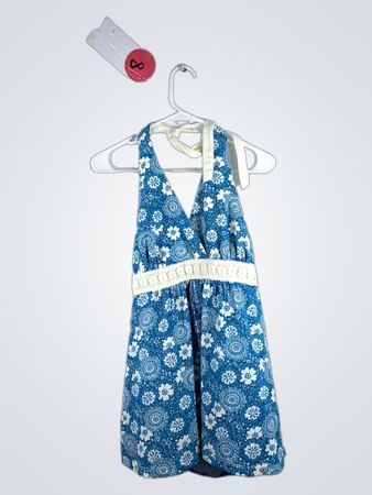 Blue Floral Jumpsuit