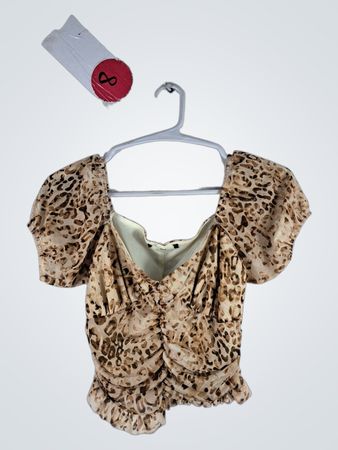 Leopard Print Blouse