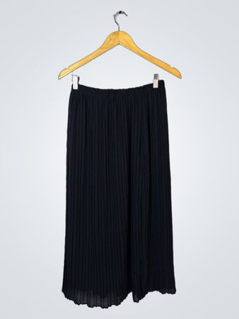 Black Pleated Skirt