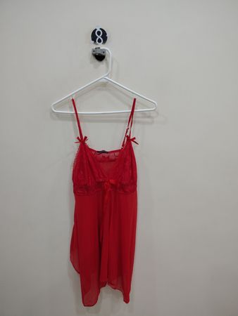 Red Lace Camisole