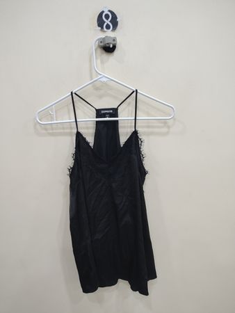 Express Black Lace Cami Top