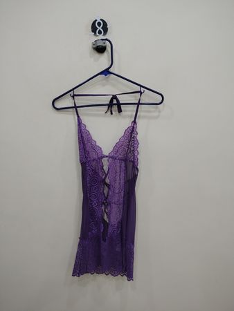 Purple Lace Chemise