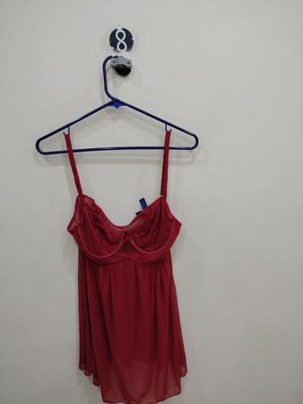 Red Lace Chemise