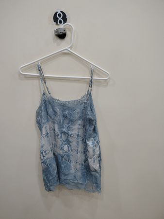 Blue Lace Camisole