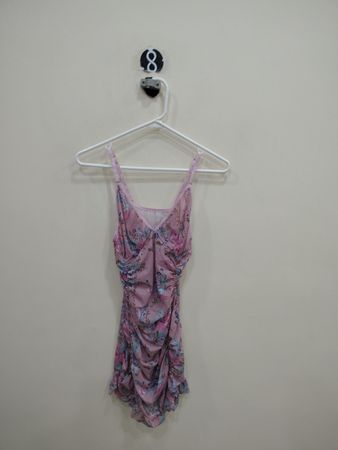 Pink Floral Dress