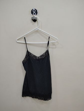 Black Polka Dot Camisole