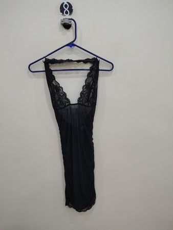 Black Lace Chemise