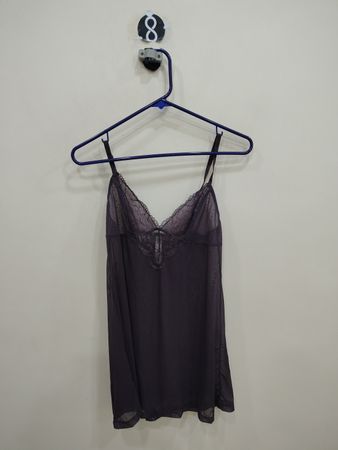 Gilligan & O'Malley Purple Lace Camisole