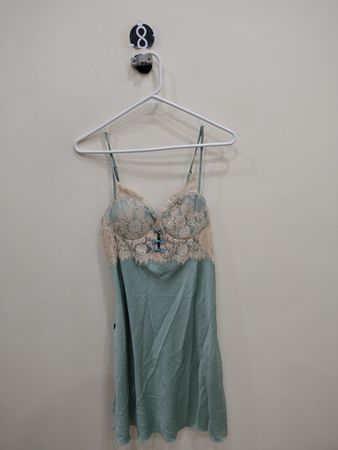 Blue Lace Chemise