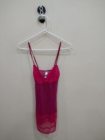 Pink Lace Chemise