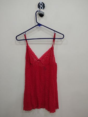 Red Lace Camisole