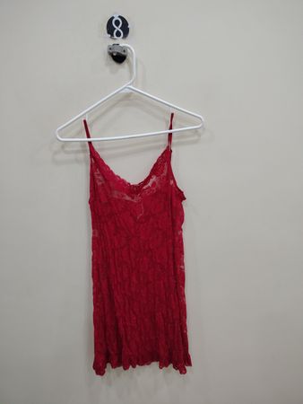 Red Lace Camisole