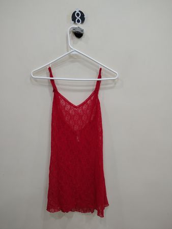 Red Lace Camisole