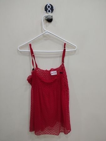 Victoria's Secret Red Lace Camisole