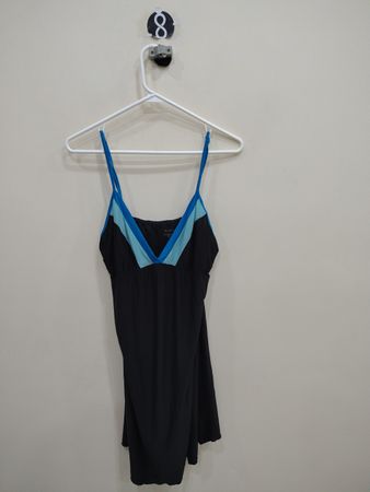 Black and Blue Dress