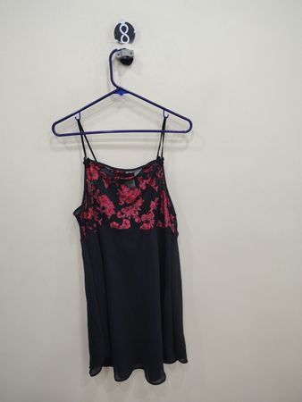 Gilligan O'Malley Black Floral Dress