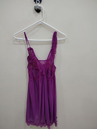 Purple Lace Chemise
