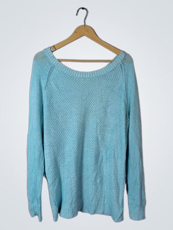 Faded Glory Light Blue Sweater
