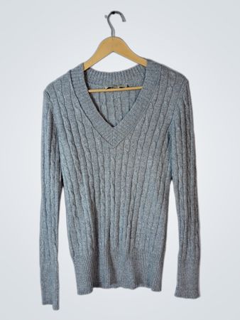Gray Knit Sweater