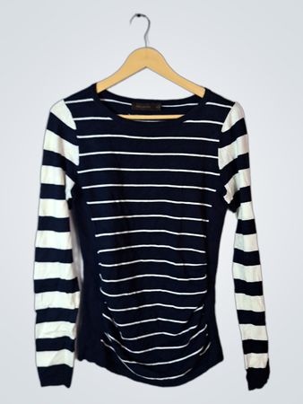The Limited Long Sleeve Striped Top