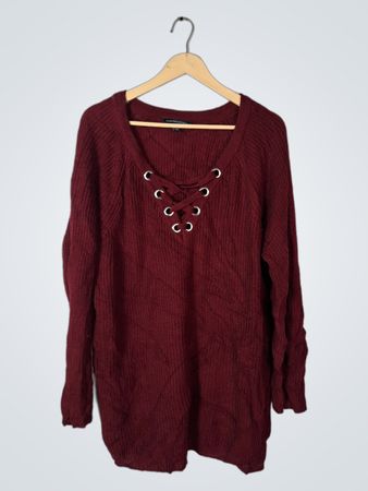 Signature Studio Maroon Sweater
