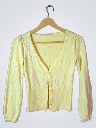 Yellow Long-Sleeve Top