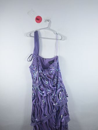 Morgan & Co. Purple Sequin Dress