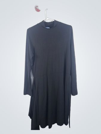 Black Long-Sleeve Dress