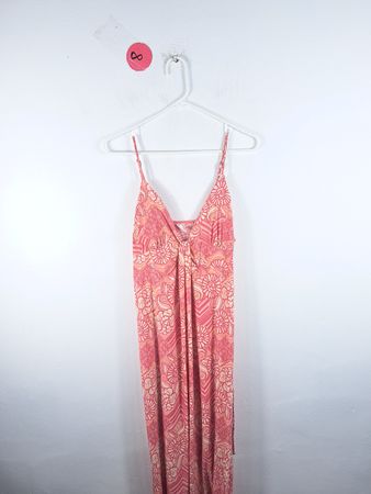 Pink Paisley Maxi Dress