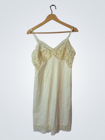 Cream Lace Chemise