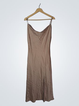 Evere After Tan Dress