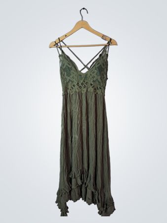 Green Lace Dress