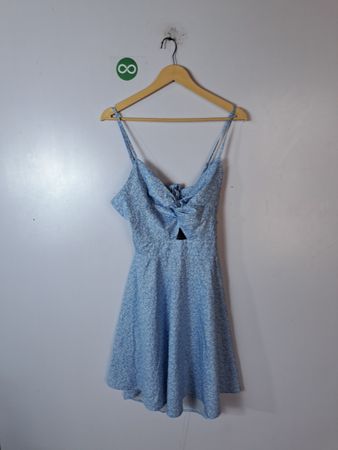 Blue Floral Dress