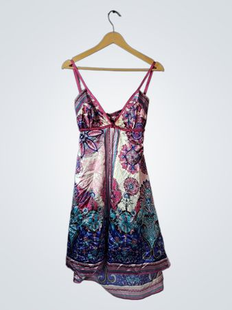 Multicolored Floral Dress
