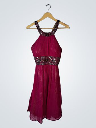 Pink Embellished Dress