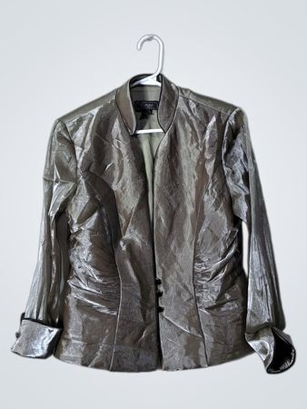 dressbarn Collection Gray Jacket