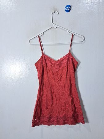 Maurices Red Lace Cami Top