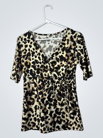Leopard Print Top