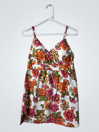 CATO Floral Sleeveless Top