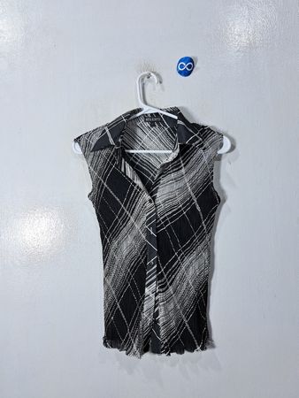 MISS EDITH PLAID BLOUSE