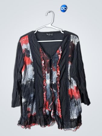 LILIA Tie-Dye Blouse