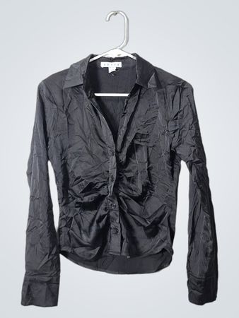 HYFVE Black Long-Sleeve Shirt