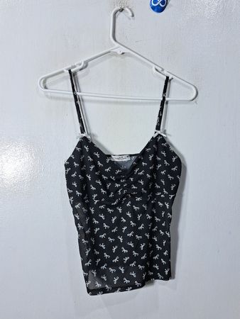 Rebellious Dreamer Black Bow Top